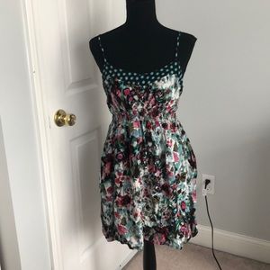Watercolor Floral Dress
